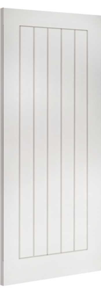 Cottage Ely White Primed Internal Door (18mm lippings)